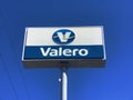 Valero sign Royalty Free Stock Photo