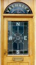 Valhalla compass window front door