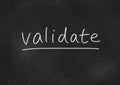 Validate