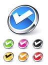 Validation icon Royalty Free Stock Photo