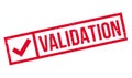 Validation rubber stamp