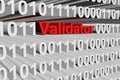 Validator Royalty Free Stock Photo