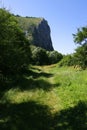 Summer landscape of Valisoarei Gorges, Trascau Mountains, Alba County, Romania, Europe. Royalty Free Stock Photo