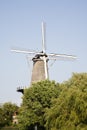 Valk windmill Leiden Royalty Free Stock Photo