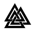 Valknut symbol icon