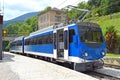 Vall de Nuria rack railway in Barcelona Spain Royalty Free Stock Photo