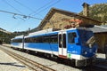 Vall de NÃÂºria Rack Railway, Spain Royalty Free Stock Photo