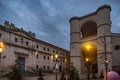 Historical and cultural city of Valladolid in Spain at night. Royalty Free Stock Photo