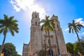 Valladolid San Gervasio church of Yucatan Royalty Free Stock Photo