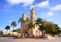 Valladolid San Gervasio church of Yucatan Royalty Free Stock Photo