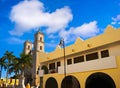 Valladolid San Gervasio church of Yucatan Royalty Free Stock Photo