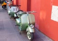Valladolid, SPAIN , September 10, 2022, Classic motorcycles meeting