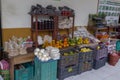 Valladolid, YucatÃÂ¡n Mexico - February 11th 2019: Mexican market of fruits and vegetables, In the municipal market of Valladolid