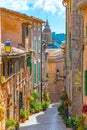 Valldemossa, famous old mediterranean village of Majorca island Mallorca, Spain Royalty Free Stock Photo