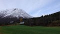 Valldola valley on Trollstigen route in Norway Royalty Free Stock Photo