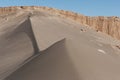 Valle de la Luna Moon Valley in Atacama Desert near San Pedro de Atacama, Antofagasta - Chile Royalty Free Stock Photo