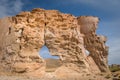 Valle de rocas rock formations, Altiplano Bolivia Royalty Free Stock Photo