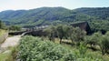 Valle di Maddaloni - Stradina di accesso all`Acquedotto Carolino