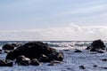 Valle Gran Rey - Panoramic sea view from beach Playa Charco del Conde in Valle Gran Rey, La Gomera