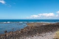 Valle Gran Rey - Panoramic sea view from beach Playa Charco del Conde in Valle Gran Rey, La Gomera