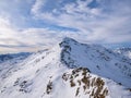 Vallecetta mountain in the alps of Valtellina Royalty Free Stock Photo