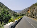 Vallehermoso on Gomera Royalty Free Stock Photo