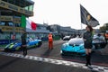 Vallelunga, Italy, november 14-18th, Lamborghini World Final 2018. First row racing cars aligned