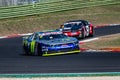 American festival of Rome. Chevrolet Camaro racing during Nascar Euro championship Royalty Free Stock Photo