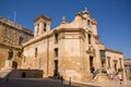 Church of Our Lady of Victory, first church built in Valletta, Malta Royalty Free Stock Photo