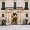 The Grandmasters Palace, Valletta, Malta Royalty Free Stock Photo