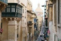 Malta - Valletta - View of St. Paul`s Anglican Cathedral from the top of Old Mint Street
