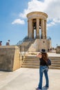 Valletta, Malta - May 05, 2016: Siege Bell War Memorial Royalty Free Stock Photo