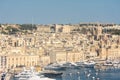 Valletta, Malta, 22 May 2022: View of Valletta cityscape