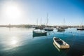 Valletta, Malta - November, 2018: Marina in Valletta Malta