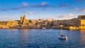 Valletta, Malta - Panoramic view of Saint Paul`s Cathedral Royalty Free Stock Photo