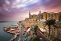 Valletta Skyline in the Cloudy Morning