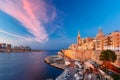 Valletta Skyline at sunset, Malta