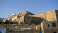 Valletta skyline. View of Valletta fort walls Royalty Free Stock Photo
