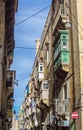 Valletta - streets and balconies