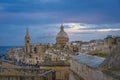 Valletta at sunrise, Malta