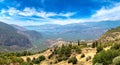 Valley of Amphissa in Greece Royalty Free Stock Photo