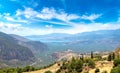 Valley of Amphissa in Greece Royalty Free Stock Photo