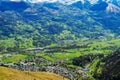Valley of Argeles Gazost, Pyrenees, France Royalty Free Stock Photo
