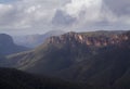 Valley in the Blue Mountains in NSW, Australia Royalty Free Stock Photo