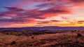 valley butte hills landscape