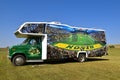 Ford camper supporting NDSU Bison football