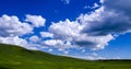 Valley Clouds Royalty Free Stock Photo