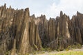 Valley of the death. Valle De Las Animas in La Paz, Bolivia. Rock formations