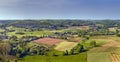 Valley of Dordogne river, France Royalty Free Stock Photo