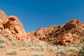Valley of Fire landscape Royalty Free Stock Photo